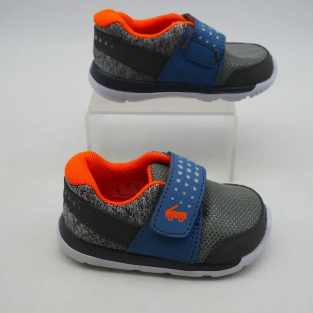 New See Kai Run Baby Toddler 4  Ryder II FlexiRun Lightweight Shoes Gray Blue